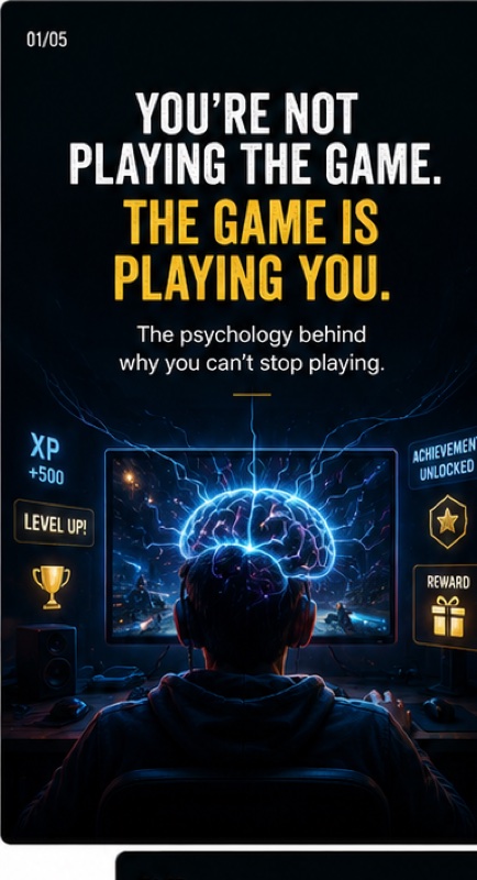 The Psychology of Gaming Slide 1